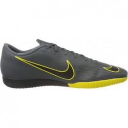 Chaussures de football NIKE pour homme, gris foncé/jaune vif/noir