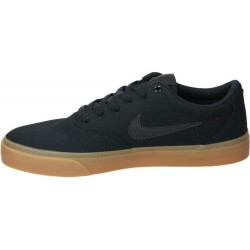 Nike SB Charge Solarsoft Canvas Noir/Gomme/Marron clair