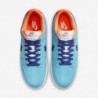 Chaussures Nike Dunk Low SE pour homme (HQ1538-416, bleu baltique/orange total/blanc/bleu royal profond)