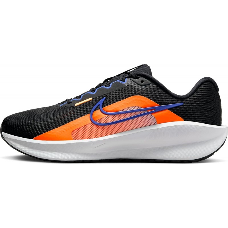 Chaussures de course sur route Nike Downshifter 13 pour homme (extra larges) (FJ1284-004, noir/hyper cramoisi/platine pur)