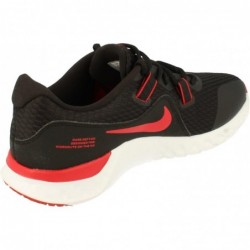 Nike Renew Retaliation TR 2 Baskets de course pour hommes CK5074 Chaussures de sport (noir, rouge, blanc, 002)