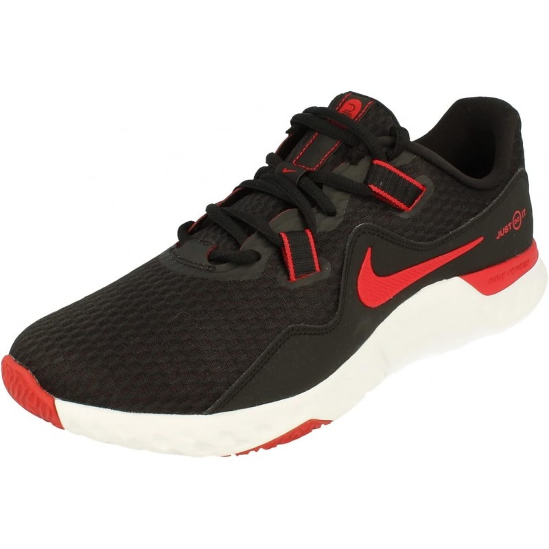 Nike Renew Retaliation TR 2 Baskets de course pour hommes CK5074 Chaussures de sport (noir, rouge, blanc, 002)