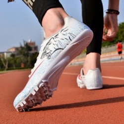 Chaussures d'athlétisme pour hommes HESBITEUL Baskets de sport de sprint Chaussures de course d'entraînement professionnel pour 