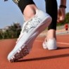 Chaussures d'athlétisme pour hommes HESBITEUL Baskets de sport de sprint Chaussures de course d'entraînement professionnel pour 