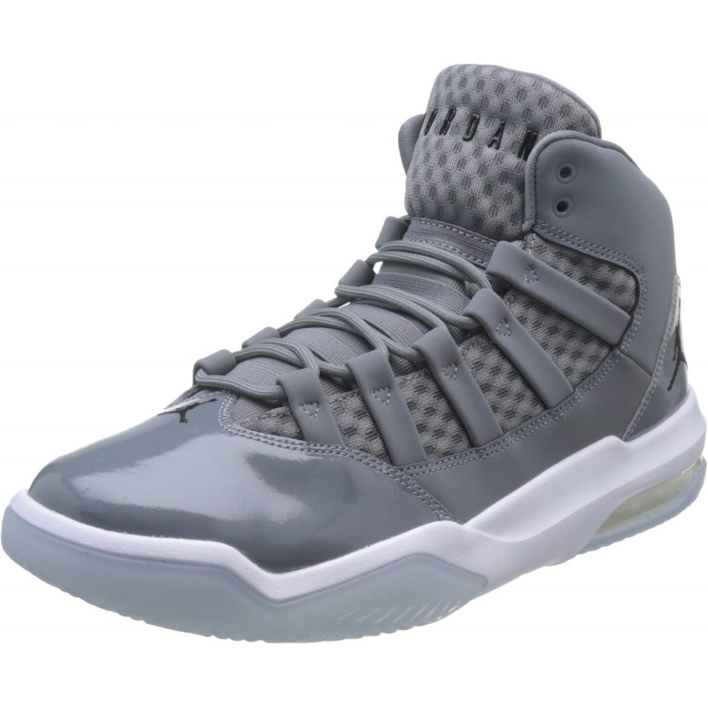 Chaussure Nike Jordan Max Aura pour homme, gris froid/noir-blanc-transparent