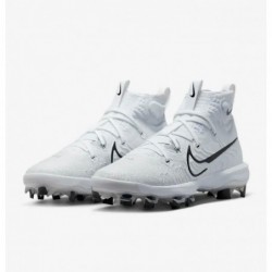 Chaussures de baseball Nike Alpha Huarache NXT MCS pour homme, blanches, DJ6519-100 (DJ6519-100)