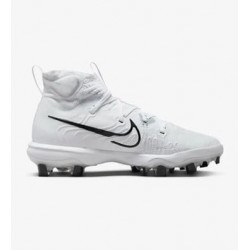 Chaussures de baseball Nike Alpha Huarache NXT MCS pour homme, blanches, DJ6519-100 (DJ6519-100)