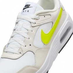 Chaussures Nike Air Max SC pour homme (CW4555-114, Blanc/Phantom/Noir/Cyber)