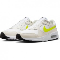 Chaussures Nike Air Max SC pour homme (CW4555-114, Blanc/Phantom/Noir/Cyber)