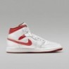 Chaussures NIKE Air Jordan 1 Mid SE pour homme (FJ3458-160, blanc/rouge dune/voile/homard)