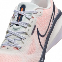 Chaussures de course sur route Nike Vomero 17 pour homme (FB1309-102, blanc sommet/orange total/blanc)