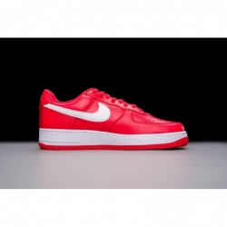 Nike Air Force 1 Low Retro Qs Homme Rouge université/Blanc