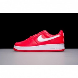 Nike Air Force 1 Low Retro Qs Homme Rouge université/Blanc