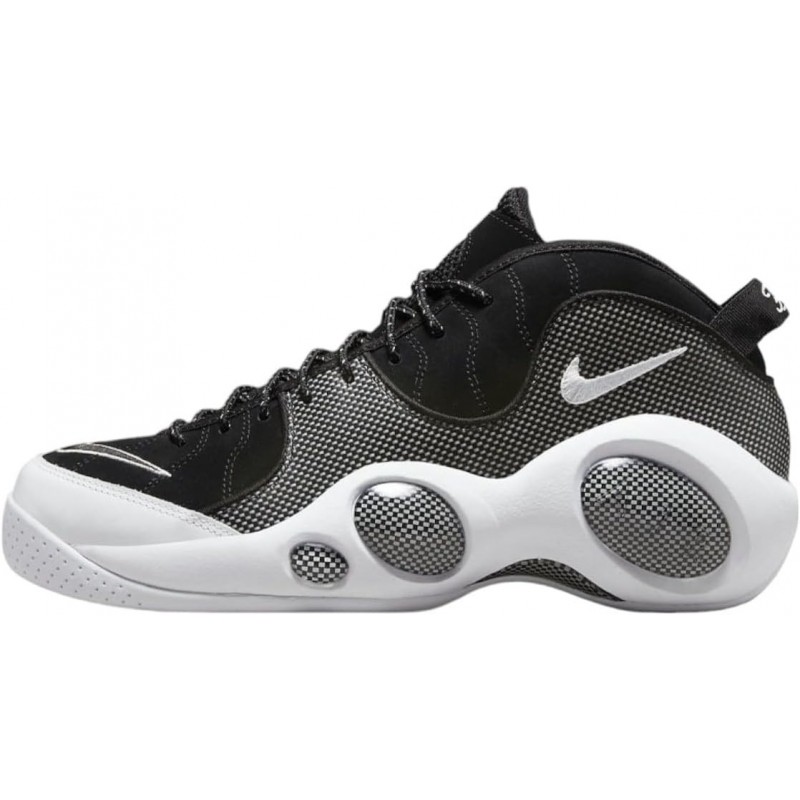 Chaussures Nike Air Zoom Flight 95 pour homme Noir/Blanc-Argent métallique