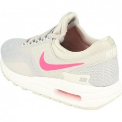 Nike Air Max Zero Essential GS Running Trainers 881229 Baskets Chaussures (Wolf Grey Racer Pink 003)