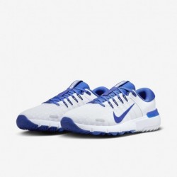 Chaussures de golf Nike Free Golf NN (FN0332-400, bleu roi/gris football/blanc/bleu roi profond)