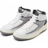 Jordan 2 Retro Python pour homme Blanc/Rouge feu-Noir-Voile (DR8884 102)