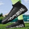 Chaussures de football pour hommes, crampons de football, montants, à lacets, antidérapants, pour extérieur, AG/FG, chaussures d