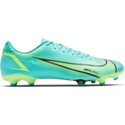 Chaussures de football Nike Vapor Academy FG/MG CU5691-403 pour homme (Turquoise dynamique/Lime Glow)