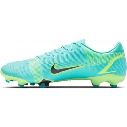 Chaussures de football Nike Vapor Academy FG/MG CU5691-403 pour homme (Turquoise dynamique/Lime Glow)