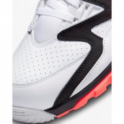 Air Cross Trainer 3 Low Retro 90s Design Homme Couleur Blanc, Noir, Platine Pure et Lave Chaude