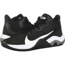 Nike Renew Elevate Baskets de basket-ball pour hommes CK2669 Chaussures de sport (noir blanc gris fumée 001)