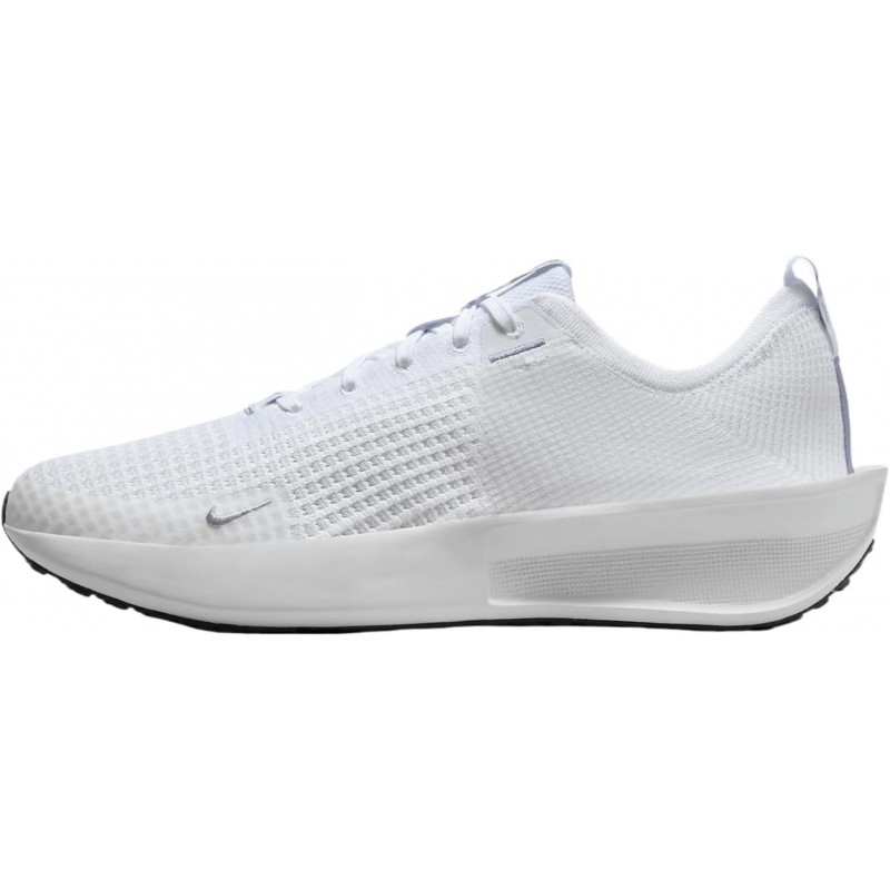 Chaussures de course sur route Nike Interact Run SE pour homme (HJ4294-100, blanc/poussière de photons/noir/métallique)