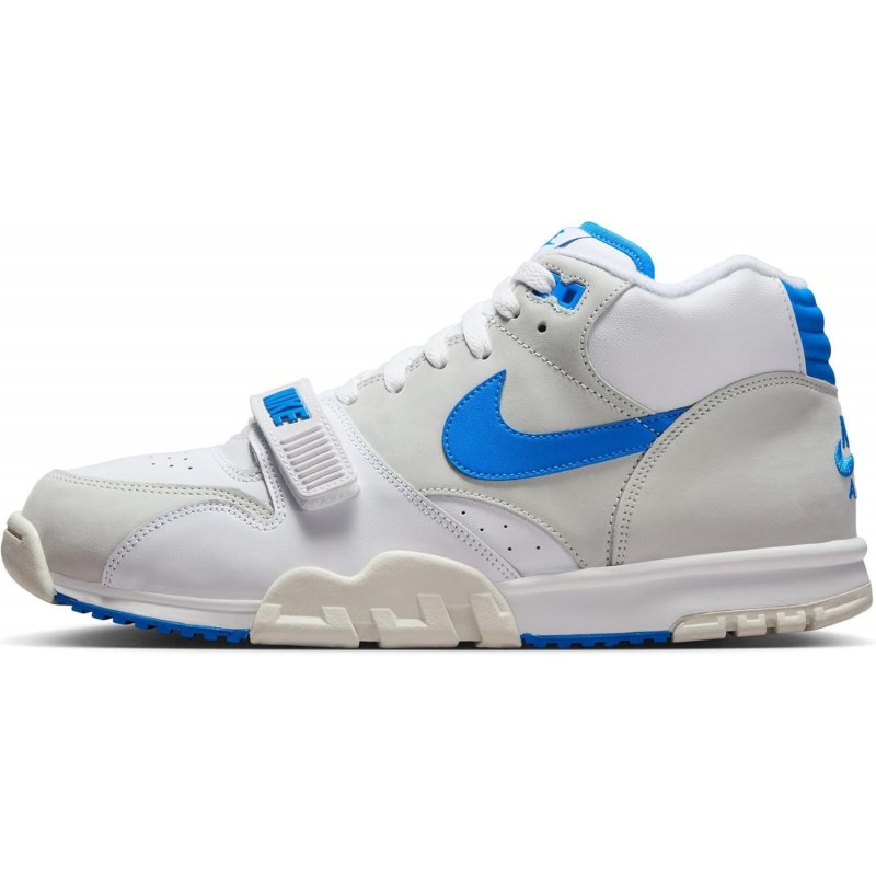 Chaussures Nike Air Trainer 1 pour homme (FJ4183-100, blanc/blanc sommet/bleu photo)