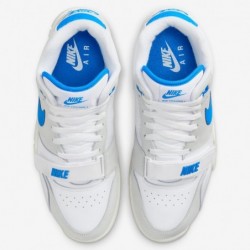 Chaussures Nike Air Trainer 1 pour homme (FJ4183-100, blanc/blanc sommet/bleu photo)