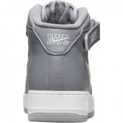 Nike Air Force 1 Mid QS DH5622 001 Jewel NYC Gris Froid Homme