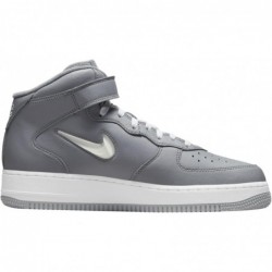 Nike Air Force 1 Mid QS DH5622 001 Jewel NYC Gris Froid Homme