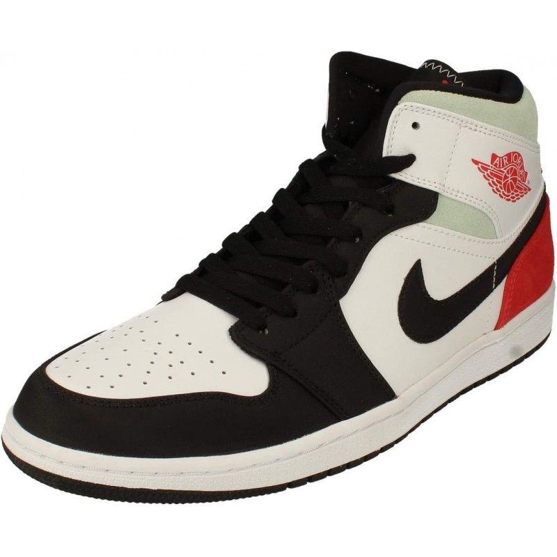 Chaussures Jordan pour hommes Nike Air 1 Retro Mid Se Olympic 852542-104