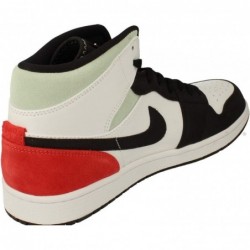 Chaussures Jordan pour hommes Nike Air 1 Retro Mid Se Olympic 852542-104