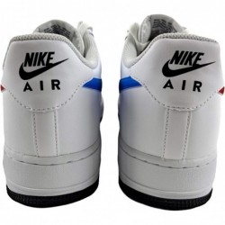 Nike Air Force 1 '07 'Swoosh dépareillés - Blanc' CT2816 100 10 Étroit