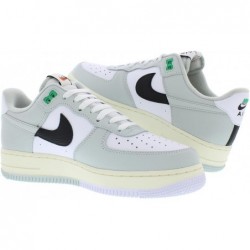 Baskets Nike pour hommes, argent clair et noir