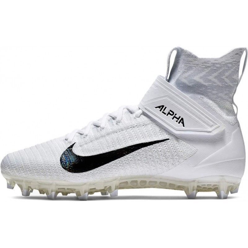 Nike Nouvelles chaussures de football pour hommes Alpha Menace Elite 2 Blanc/Noir