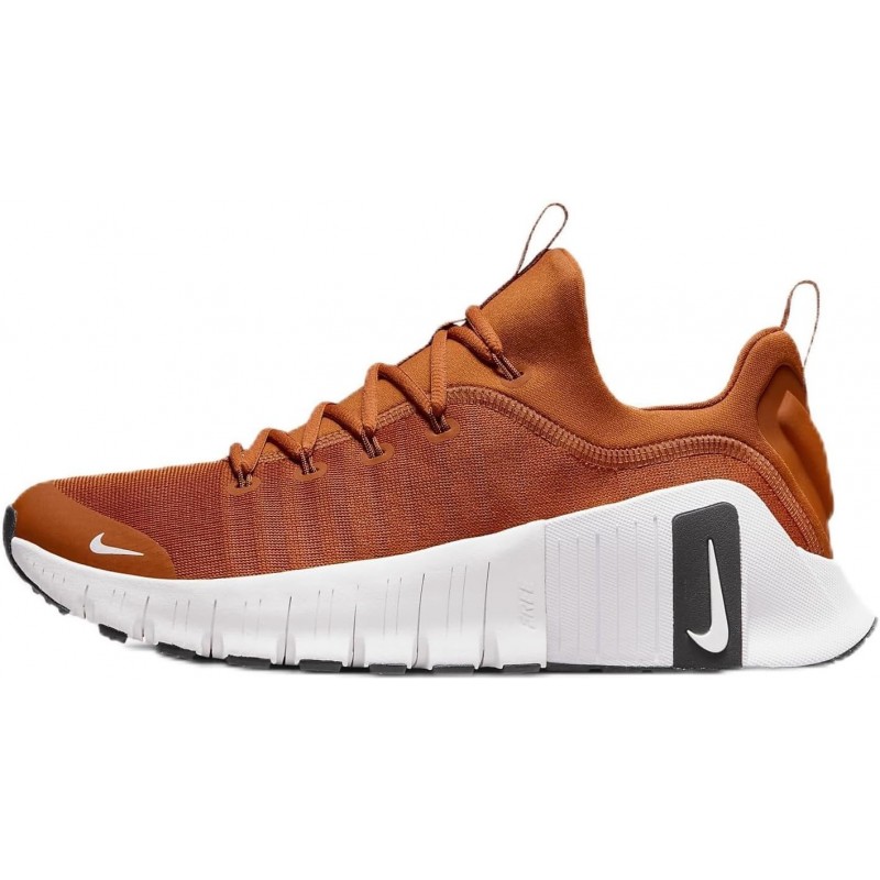 Chaussures d'entraînement Nike Free Metcon 6 (Team Bank) pour homme (HM3754-802, orange désert/noir/blanc)