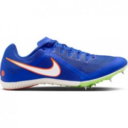 Chaussures à crampons Nike Rival Multi Track & Field Multi-Event Spikes DC8749-401 Bleu coureur/Orange sécurité/Blanc