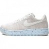 Chaussures de basket-ball Nike Air Force 1 Crater Flyknit pour homme, blanc/photon