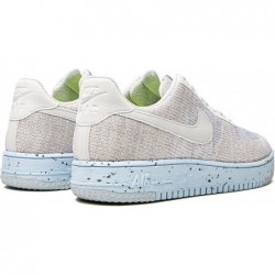 Chaussures de basket-ball Nike Air Force 1 Crater Flyknit pour homme, blanc/photon