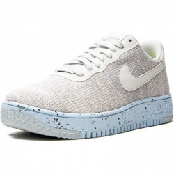 Chaussures de basket-ball Nike Air Force 1 Crater Flyknit pour homme, blanc/photon