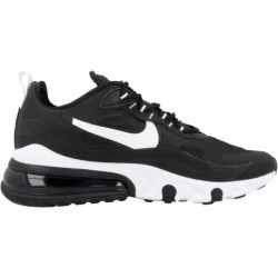 Chaussures décontractées Nike Air Max 270 React pour femme (noir/blanc/noir)