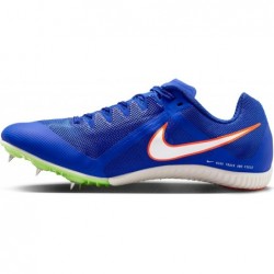 Chaussures à crampons Nike Rival Multi Track & Field Multi-Event Spikes DC8749-401 Bleu coureur/Orange sécurité/Blanc