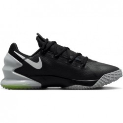 Chaussures de baseball Nike Force Zoom Trout 8 pour terrain synthétique Noir | Gris