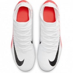 Nike Superfly 9 Club FG/MG, Alta pour homme, rouge cramoisi brillant, blanc et noir