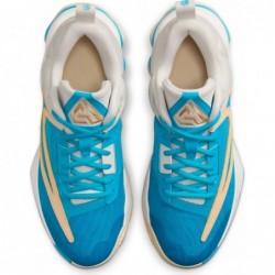 Baskets NIKE pour hommes, taille trois quarts, Phantom Blue Lightning Ice Peach