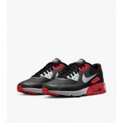 Nike AIR MAX 90 G, Gris/Noir/Rouge,[CU9978 010]