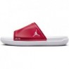 Claquettes NIKE Jordan Play pour homme (DC9835-611, rouge universitaire/blanc/blanc)