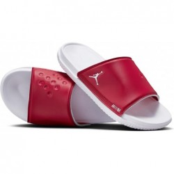 Claquettes NIKE Jordan Play pour homme (DC9835-611, rouge universitaire/blanc/blanc)