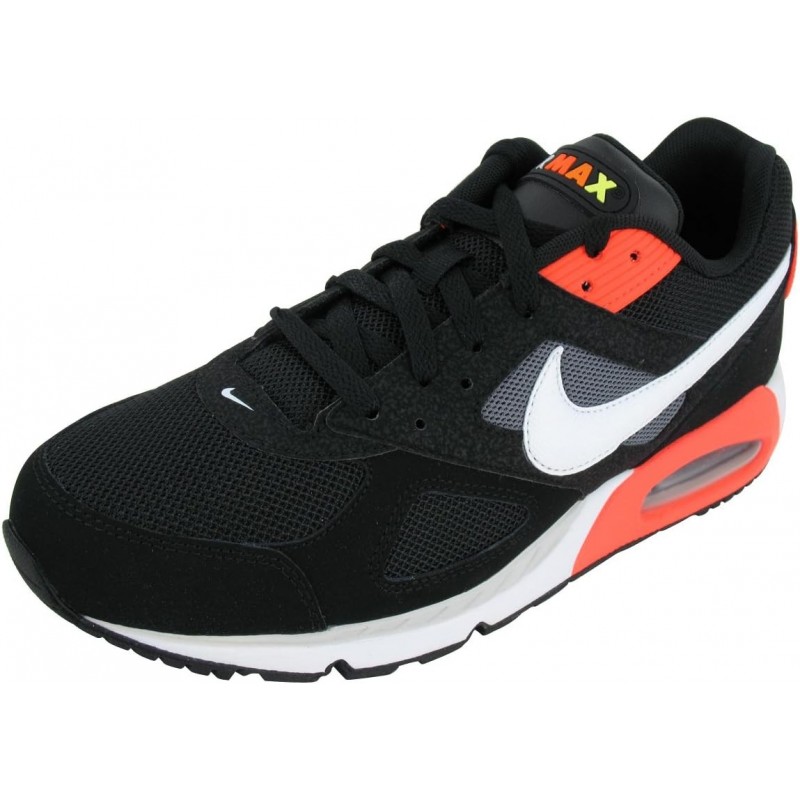 Chaussures de course Nike AIR MAX IVO pour hommes, taille 9, US (noir/blanc/gris CL/TTL Crmsn)